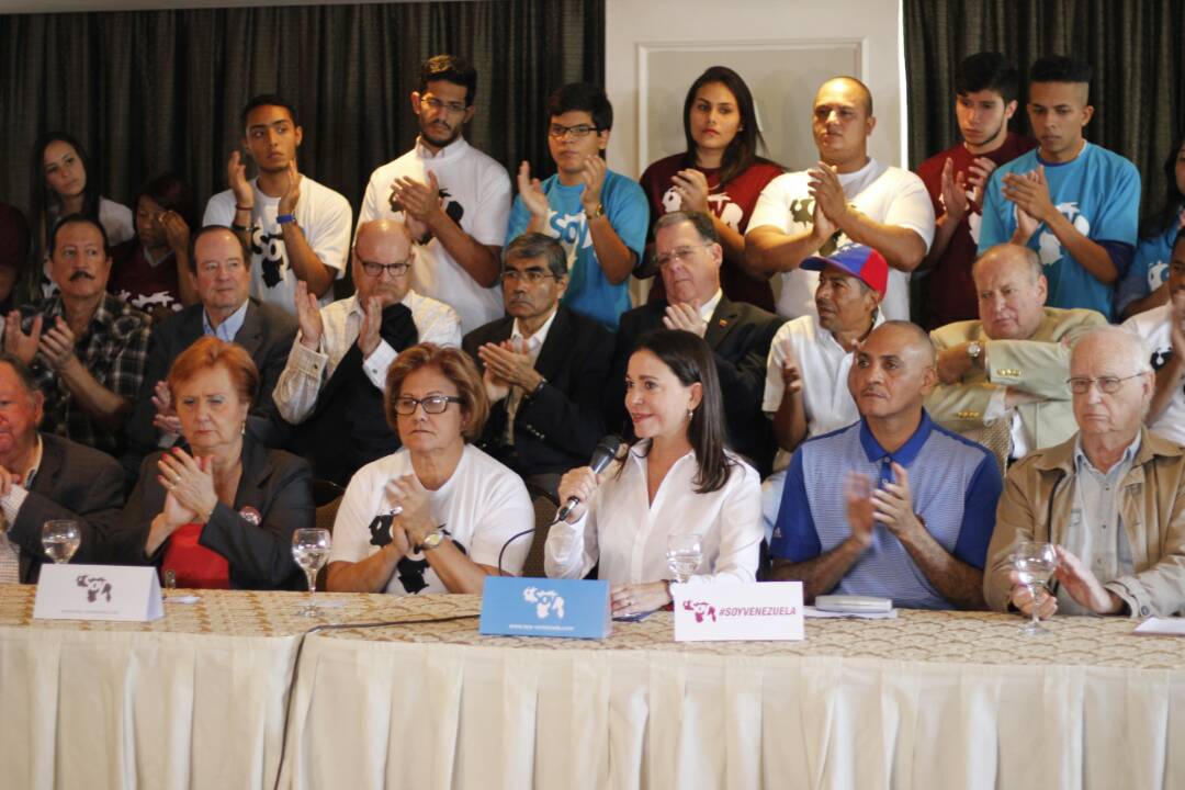 María Corina Machado: Nos comprometemos a reivindicar y a hacer valer el mandato del 16 de julio