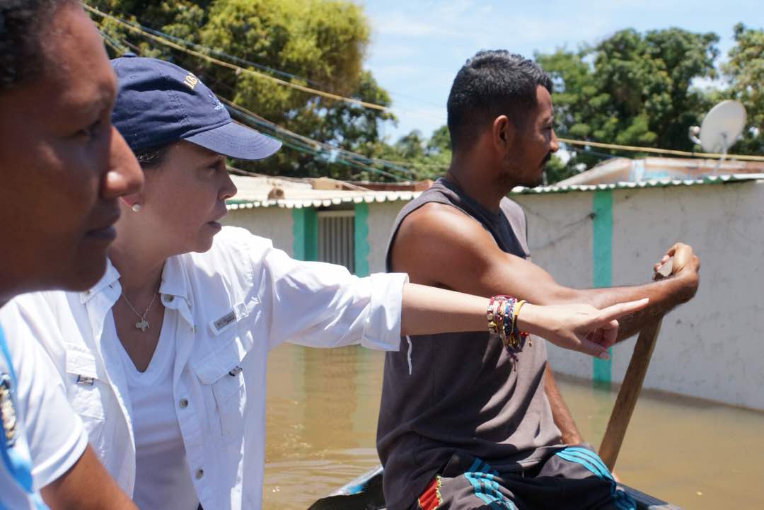 En fotos: María Corina Machado constató graves inundaciones en Bolívar, Anzoátegui y Monagas