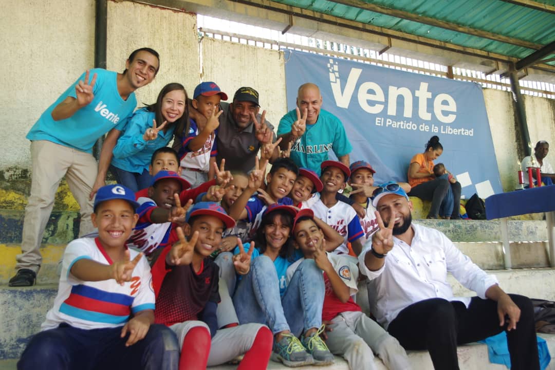  Inicia cuadrangular de beisbol infantil Copa Navidad Vente Venezuela, municipio Sucre