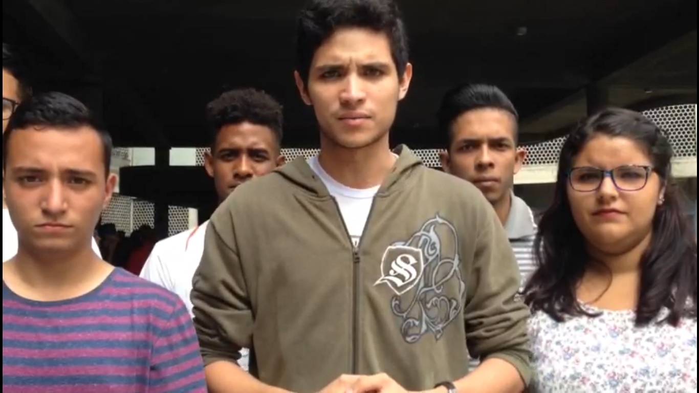 Vente Joven Caracas desde la UCV: Seguiremos luchando y enfrentando un régimen que pretende oprimir y llenar de sombra la Universidad