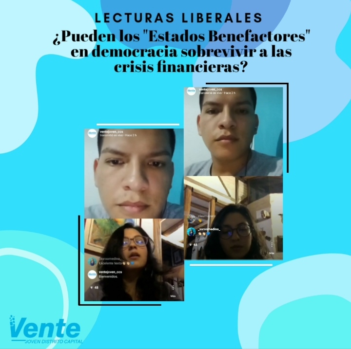 Vente Joven Caracas lleva “Lecturas Liberales” también a Instagram Live