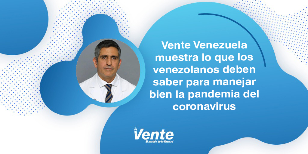 Vente Venezuela muestra lo que los venezolanos deben saber para manejar bien la pandemia del coronavirus