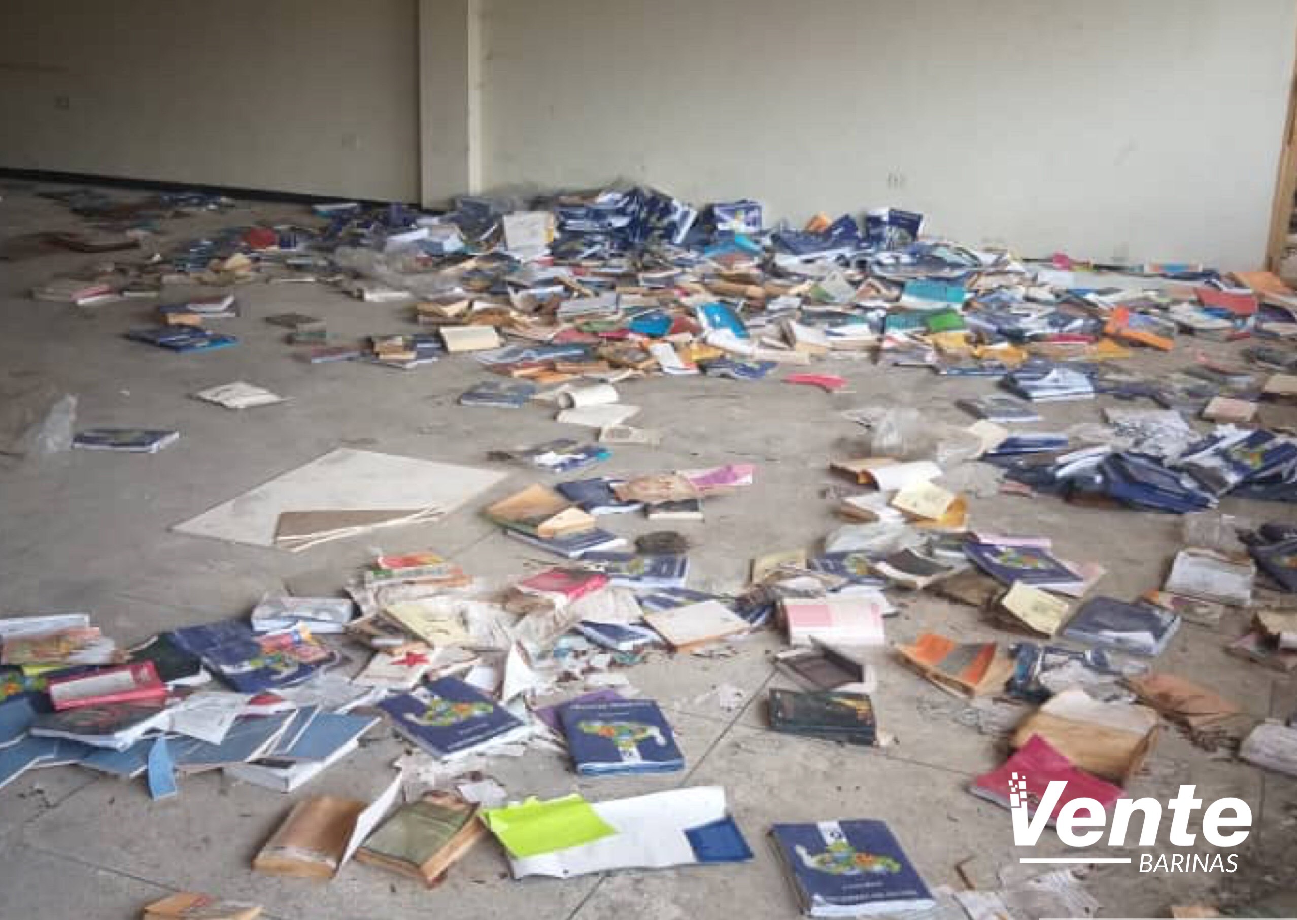 Gerson Cuevas denuncia deterioro de la biblioteca Luis Fadúl Hernández en Barinas