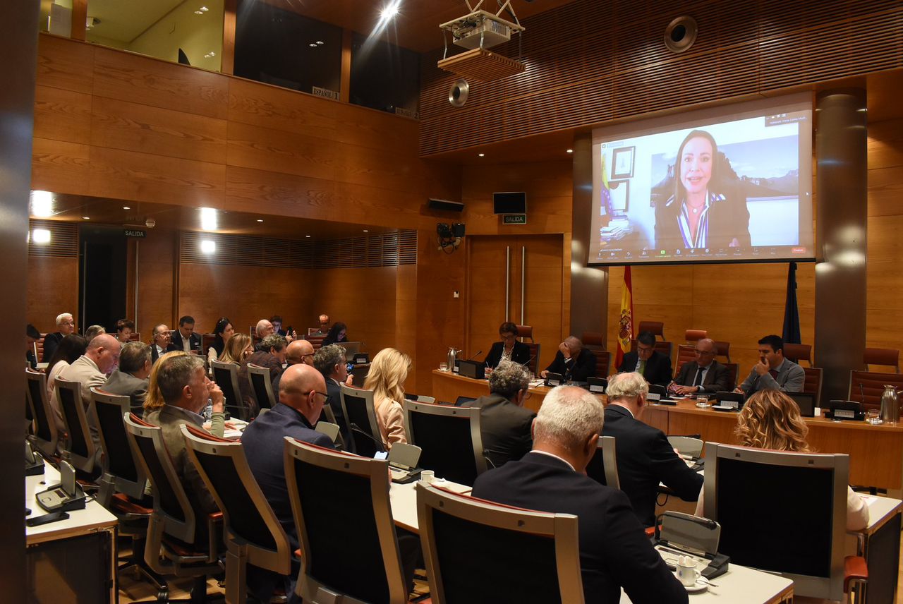 María Corina extendió invitación al Senado de España a ser testigos del #28JUL