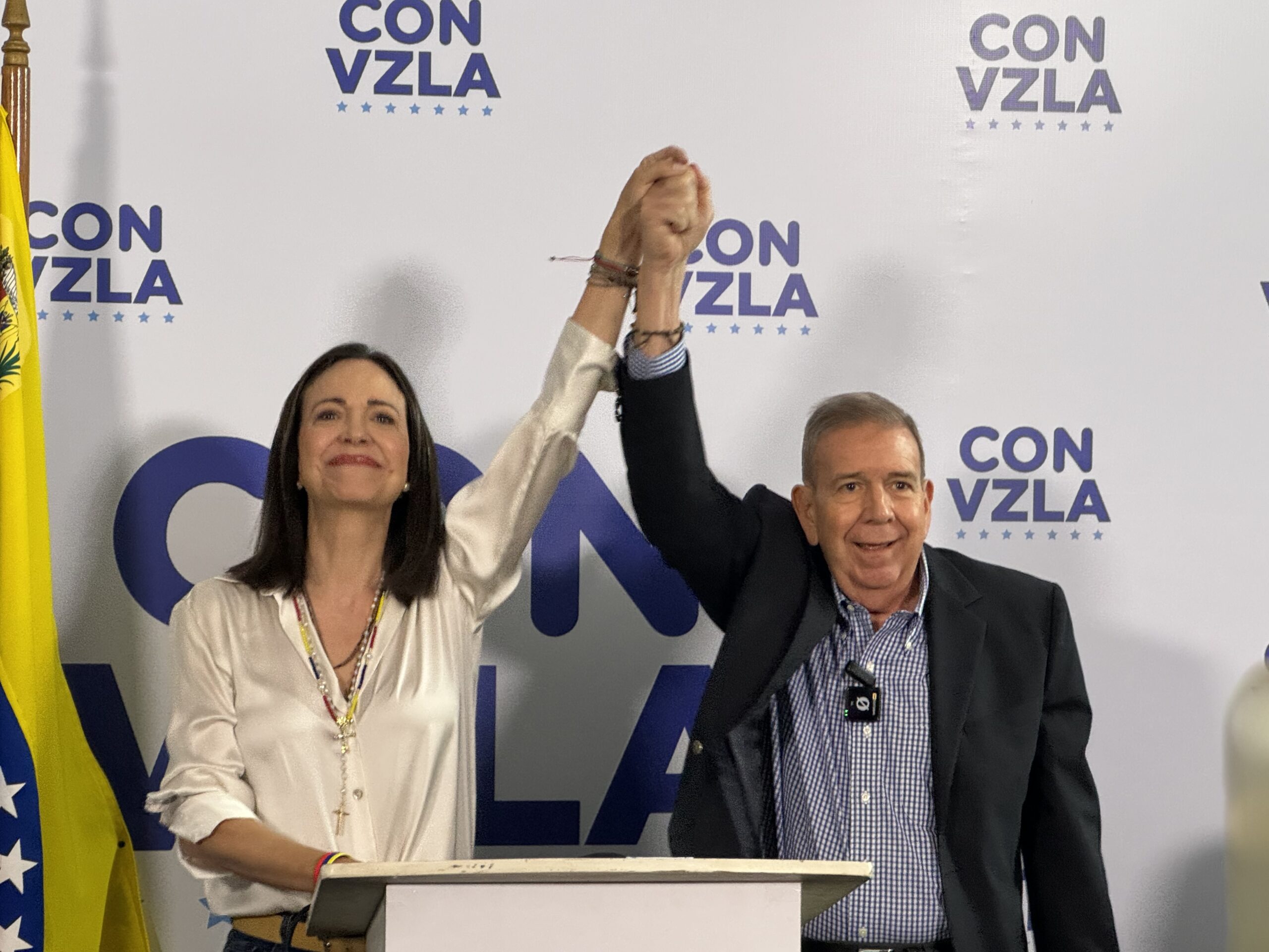 María Corina a EFE Edmundo González jurará como presidente en enero de 2025 Vente Venezuela